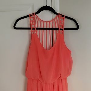 Nordstrom Coral Maxi Dress